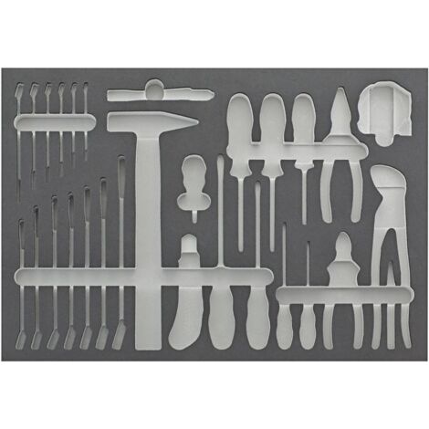 Fortis Werkzeugmodul 3/3 leer Handwerkzeug