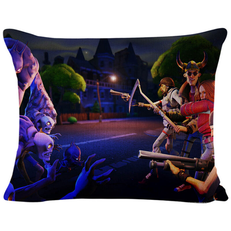 

Asupermall - Fortnite Juego Animacion Periferico Suave Funda de almohada cuadrada Coche y sofa Comoda funda de almohada, 2 #