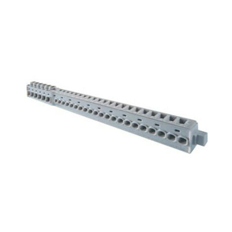 FORTPESL - FOR 150- Barrette de Terre sans vis - 6 x 16mm2 et 21 x 4mm2 4TBR610396C0200 ABB 610396