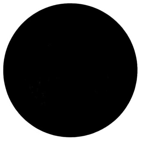 FORTUNA A/P -APPLIQUE A PARETE NERO 20W 1320LM 3000K DIMMERABILE D.30CM