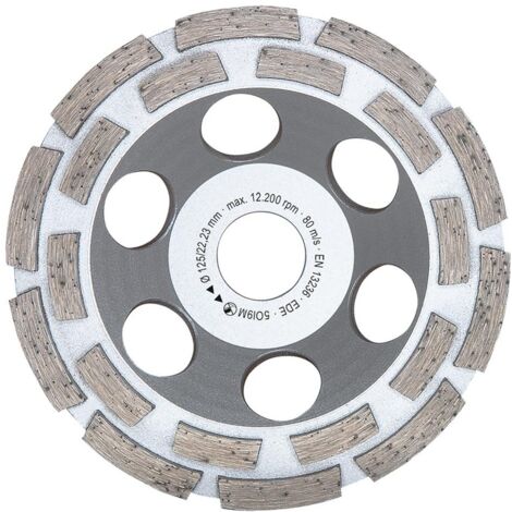 Forum Diamant-Schleiftopf 125 mm doppelreihig belegt