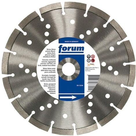 Forum Diamant-Trennscheibe lasergeschweißt 230 x 22,2 x 2,6 mm