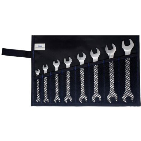 Forum Doppelmaulschlüssel-Satz DIN3110 6-22mm 8-teilig in Rolltasche