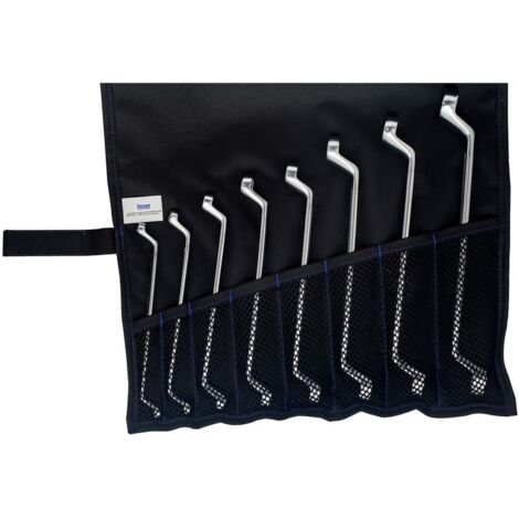 Forum Doppelringschlüssel-Satz DIN838 6-22mm 8-teilig in Rolltasche