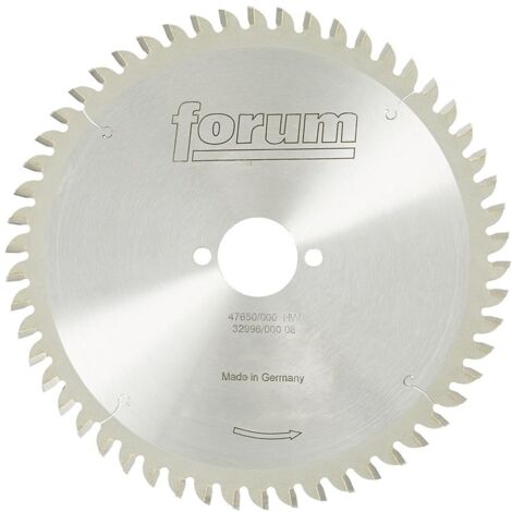 Forum HW Kreissägeblatt 190 x 2,6 B 30 mm Z54 NE-neg.
