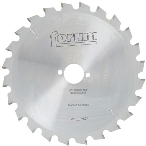 Forum Kreissägeblatt HW W-neg 250 x 3,2 x 30-48Z