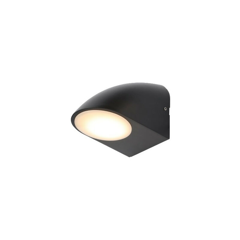 Image of Forum Lighting - Forum Nevis Lampada da parete moderna da esterno Nera IP44