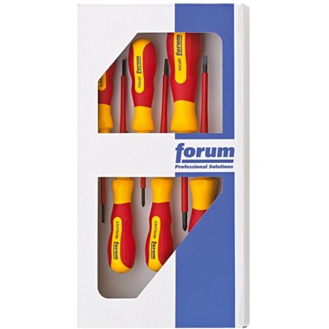 Forum Schraubendreher-Satz VDE 6-tlg. für Schlitz/PH