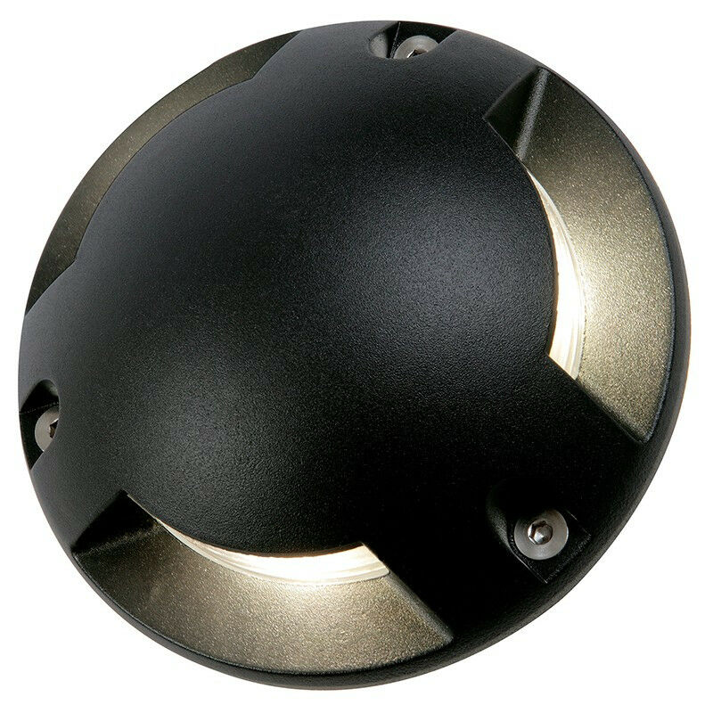 Forum Scout Éclairage de Sol Encastré Extérieur led 3 Voies 4000k Noir IP67