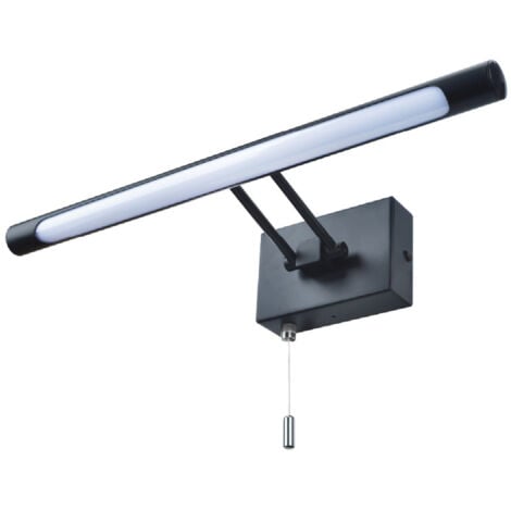 Forum Spa Chai Matt Black 410mm Picture Light - SPA-30993-MBLK
