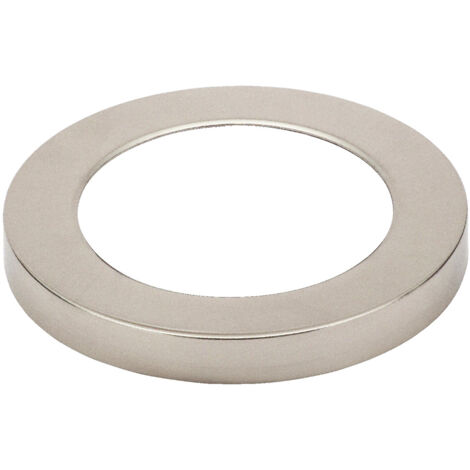 Forum Spa Tauri Satin Nickel 140mm Magnetic Ring Trim for Small 6w 5 in 1 Wall/Ceiling Light - SPA-34010-SNIC