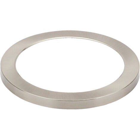 Forum Spa Tauri Satin Nickel 220mm Magnetic Ring Trim for Large 18w 5 in 1 Wall/Ceiling Light - SPA-34011-SNIC