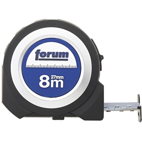 Forum Taschenbandmaß Stahlband 8 m x 27 mm