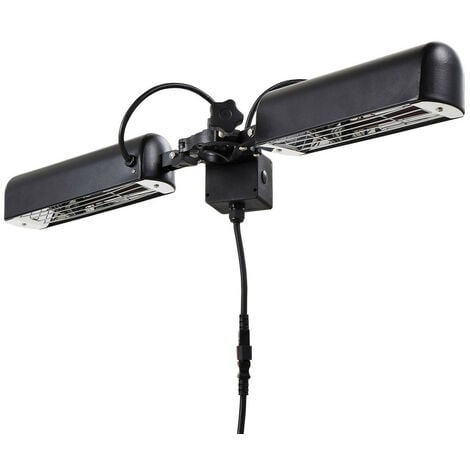 Forum Topaz Outdoor Patio Heater Black