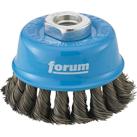 Forum Topfbürste Stahldraht M14 65 x 0,50 mm gezopft