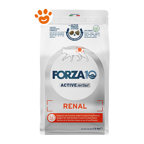Forza10 Cat Active VetDiet Renal  - Forza10 Cat Active VetDiet Renal - Sacco Da 1,5 Kg