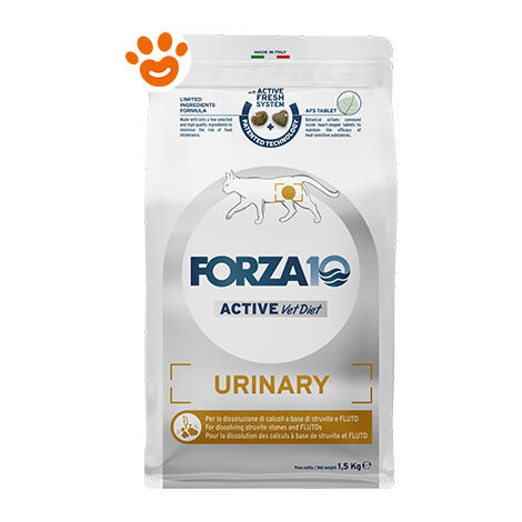 Forza10 Cat Active VetDiet Urinary  - Forza10 Cat Active VetDiet Urinary - Sacco Da 1,5 Kg