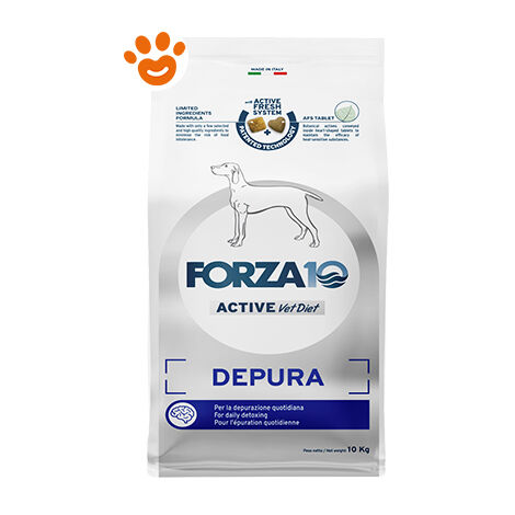 Forza10 Dog Active VetDiet Depura  - Forza10 Dog Active VetDiet Depura - Sacco Da 10 Kg