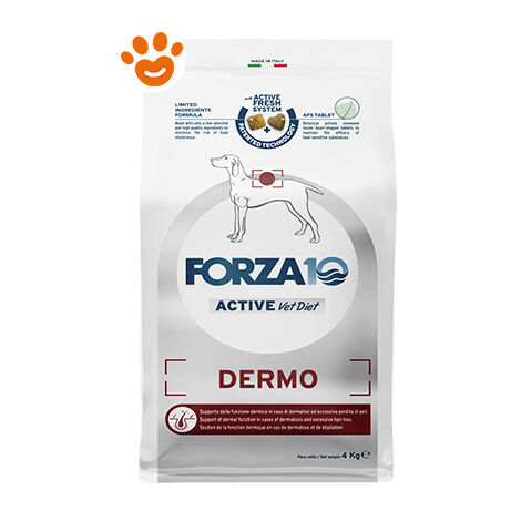 Forza10 Dog Active VetDiet Dermo - Forza10 Dog Active VetDiet Dermo - Sacco Da 4 Kg
