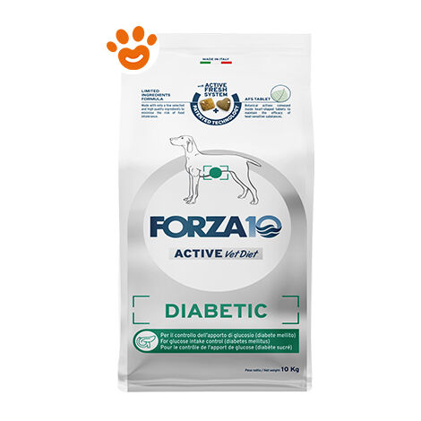 Forza10 Dog Active VetDiet Diabetic - Forza10 Dog Active VetDiet Diabetic - Sacco Da 10 Kg