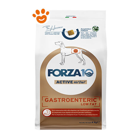 Forza10 Dog Active VetDiet Gastroenteric Low Fat  - Forza10 Dog Active VetDiet Gastroenteric Low Fat - Sacco Da 10 Kg