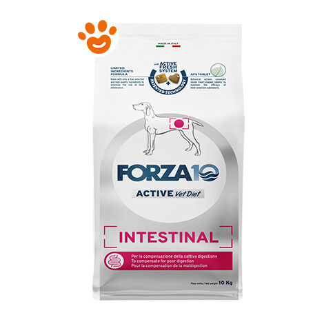 Forza10 Dog Active VetDiet Intestinal  - Forza10 Dog Active VetDiet Intestinal - Sacco Da 10 Kg