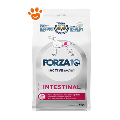 Forza10 Dog Active VetDiet Intestinal  - Forza10 Dog Active VetDiet Intestinal - Sacco Da 4 Kg