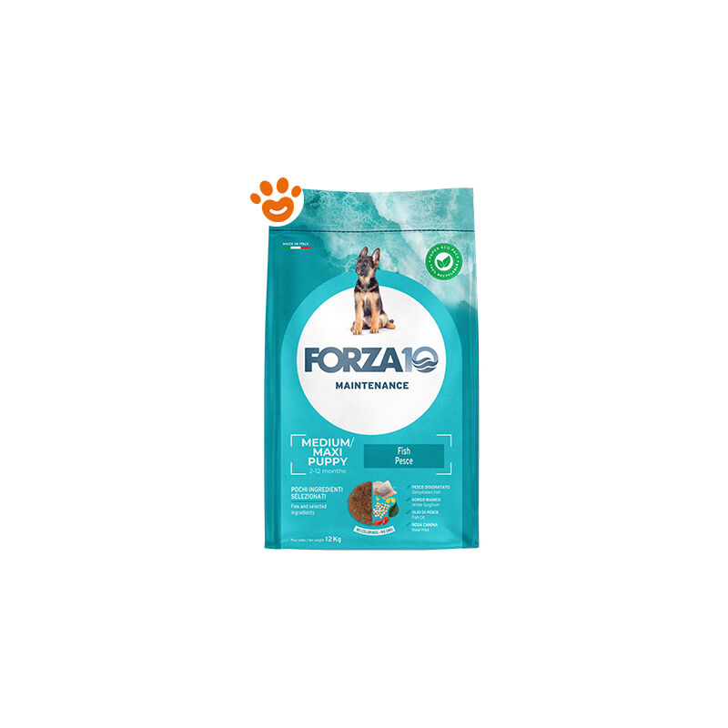 Forza10 Dog Maintenance Medium Maxi Puppy Al Pesce Forza10 Dog Main...