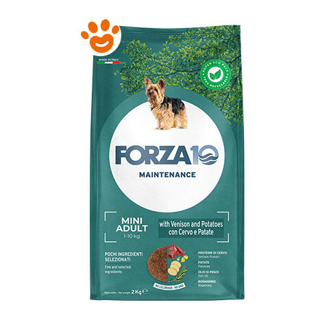 Forza10 Dog Maintenance Mini Adult Cervo e Patate - Forza10 Dog Maintenance Mini Adult Cervo e Patate - Sacco Da 2 Kg