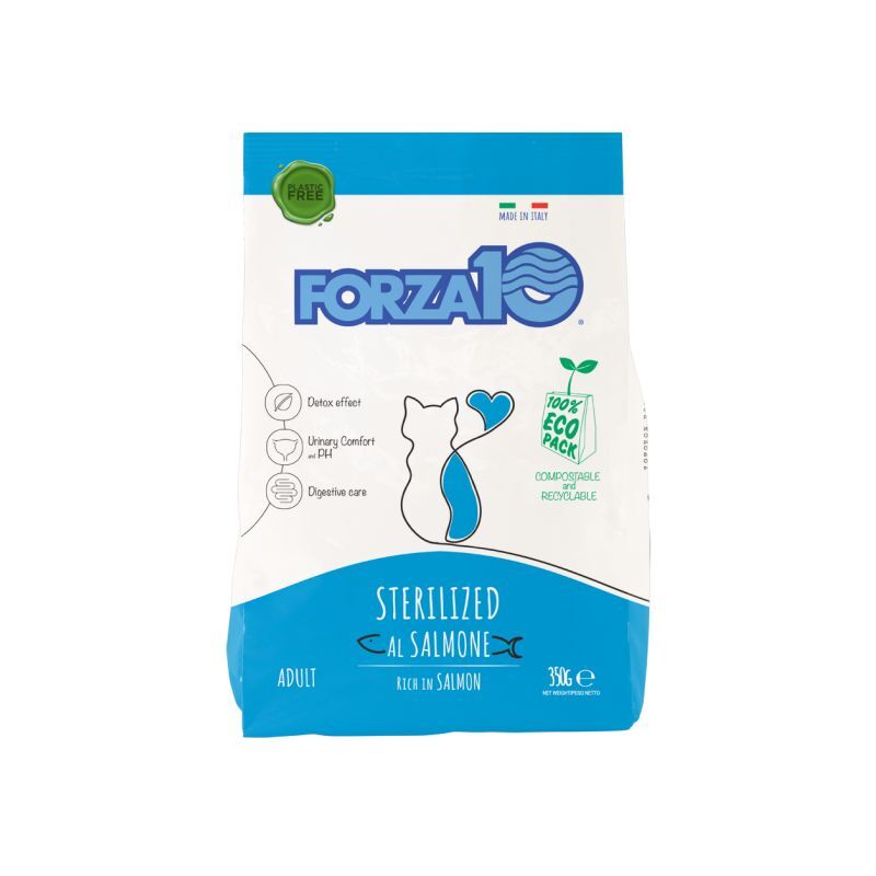 Gatto Maintenance Adult Sterilized 350gr Salmone - Forza10