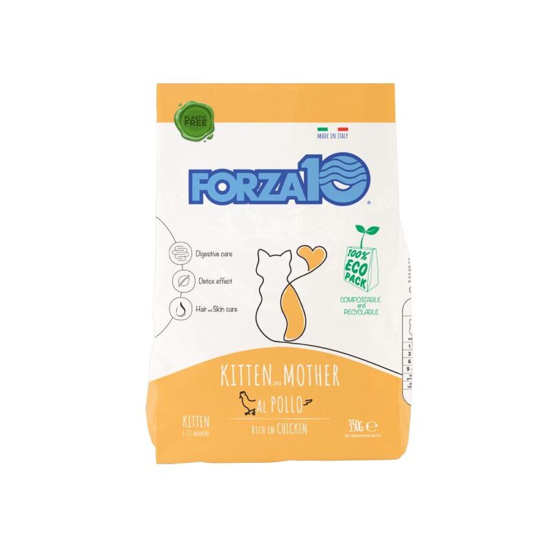 Forza10 Gatto Maintenance Kitten and Mother 350gr Pollo