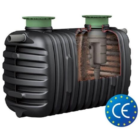 GRAF Fosa Séptica con filtro 3000 L 11 hab homologada CE