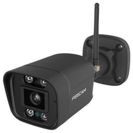 Foscam V5P 5 MP Dual-Band WLAN berwachungskamera schwarz