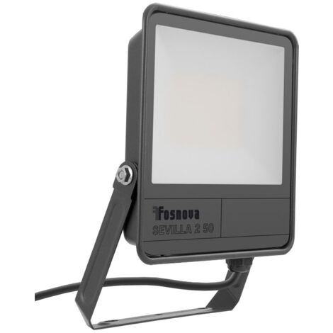 Fosnova Disano LED Floodlight 50W 4000K 5500 lumen Gris IP65 2241343200