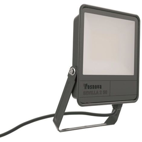 Fosnova Disano LED Floodlight 50W 6500K 5500 lúmenes Gris IP66 2241343300