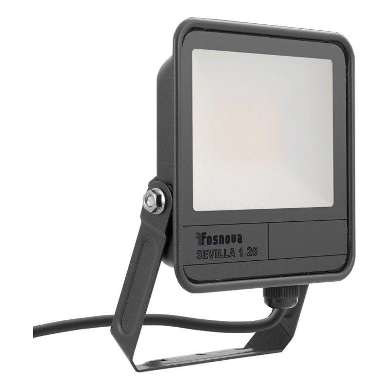 Projecteur led Fosnova Disano 20W 6500K 2200 lumens Gris IP65 2241333300 Projecteur led Fosnova Disano 20W 6500K 2200 lumens Gris IP65 2241333300
