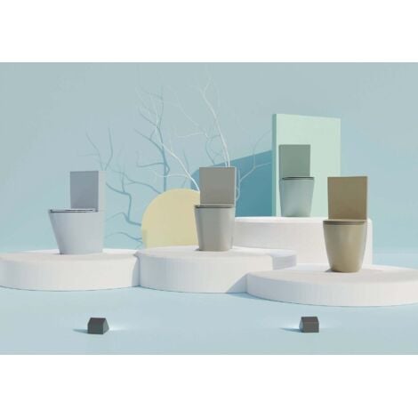 FOSSIL NATURA 03907 SERENE Inodoro Completo Rimless Gris Mate - ref: 03907