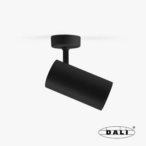 FOST SURFACE proyector negro Ø90 42W 38° 4000K CRI97 DALI