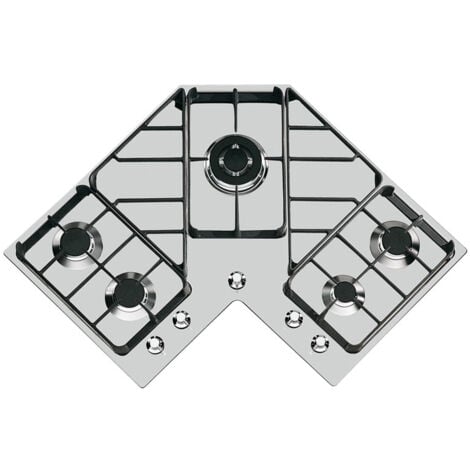 Foster 7038 052. Colore del prodotto: Acciaio inox, Posizionamento dell'apparecchio: Da incasso, Tipo di piano cottura: Gas. Bruciatore piccolo: 1000 W, Bruciatore medio: 1750 W, Bruciato... - 7038052