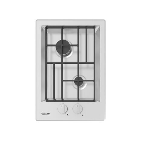 Foster 7208 032. Colore del prodotto: Bianco, Posizionamento dell'apparecchio: Da incasso, Tipo di piano cottura: Gas. Bruciatore piccolo: 1000 W, Bruciatore medio: 1750 W. Tipo di contro... - 7208032