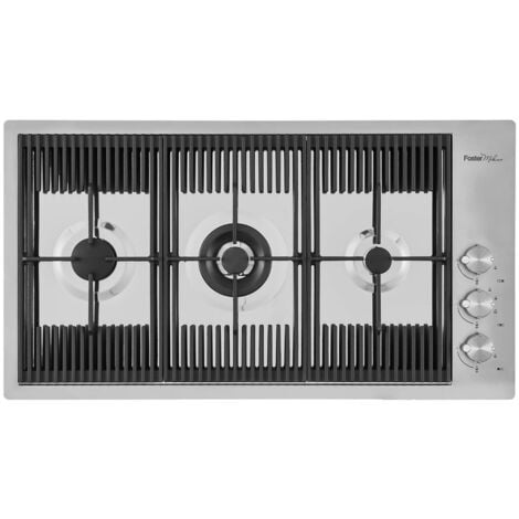 Foster 7680 000. Colore del prodotto: Grigio, Posizionamento dell'apparecchio: Da incasso, Dimensione della larghezza del piano cottura: 87 cm. Tipo di controllo: Manopola, Posizione di c... - 7680000
