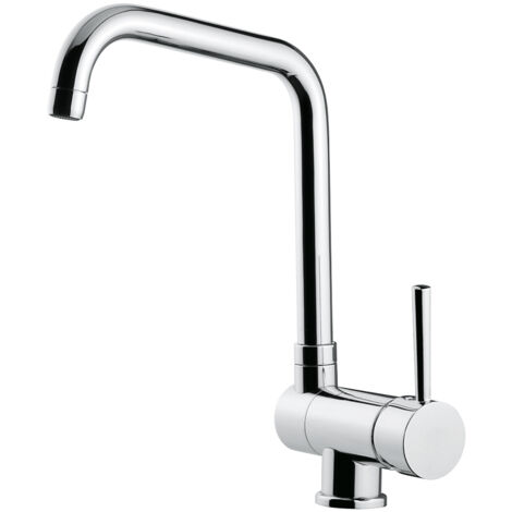 Foster 8523000 Drop Miscelatore con canna girevole 360°e abbattibile Cromo