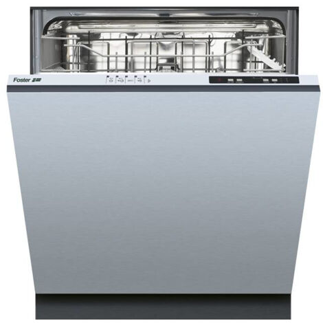 Foster Elettra. Posizionamento dell'apparecchio: A scomparsa totale, Dimensione: Dimensione massima (60 cm), Colore pannello di controllo: Grigio. Numero di coperti: 12 coperti, Classe em... - 2950002