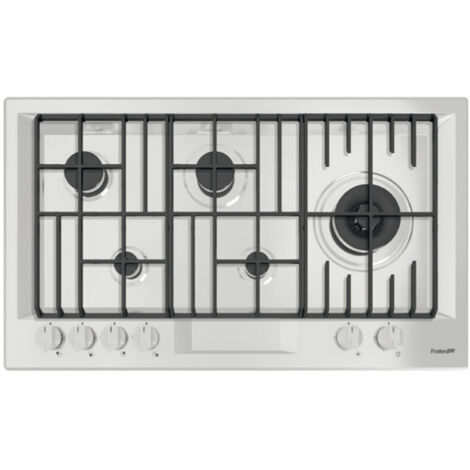 Foster FL 5F.FT. Colore del prodotto: Acciaio inox, Posizionamento dell'apparecchio: Da incasso, Tipo di piano cottura: Gas. Bruciatore piccolo: 1100 W, Bruciatore medio: 1750 W, Bruciato... - 7206032
