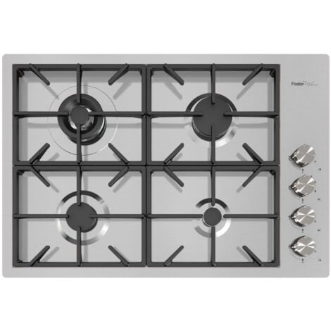 Foster Milano. Colore del prodotto: Acciaio inox, Posizionamento dell'apparecchio: Da incasso, Dimensione della larghezza del piano cottura: 82 cm. Tipo di controllo: Manopola, Posizione ... - 7637000