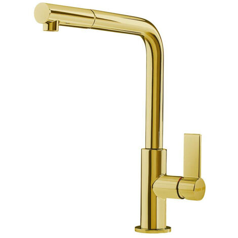 Foster Omega Plus. Tipo di beccuccio: Standard, Colore del prodotto: Oro, Materiale del rubinetto: Ottone. Altezza sopra la superficie di fissaggio (max): 29,1 cm, Distanza diffusore dell... - 8498859