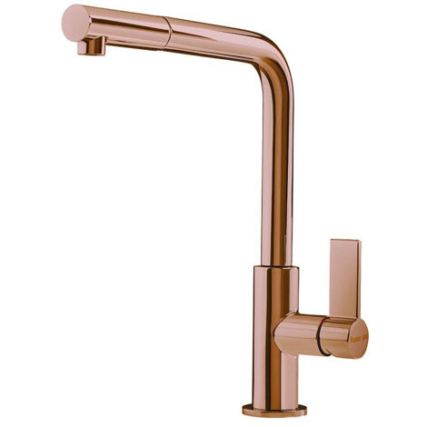 Foster Omega Plus. Tipo di beccuccio: Standard, Colore del prodotto: Rame, Materiale del rubinetto: Ottone. Altezza sopra la superficie di fissaggio (max): 29,1 cm, Distanza diffusore del... - 8498858