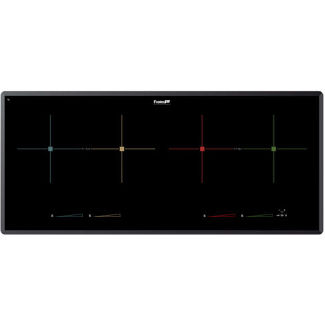 Foster S4000. Colore del prodotto: Nero, Posizionamento dell'apparecchio: Da incasso, Dimensione della larghezza del piano cottura: 90 cm. Tipo di controllo: Touch, Posizione di controllo... - 7334245