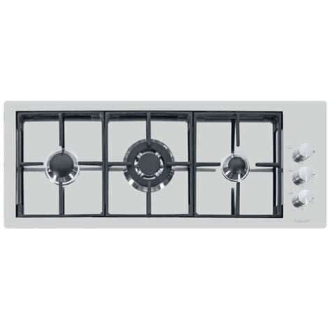 Foster S4000 Line 3F.FT. Colore del prodotto: Acciaio inox, Posizionamento dell'apparecchio: Da incasso, Tipo di piano cottura: Gas. Bruciatore piccolo: 1100 W, Bruciatore medio: 1750 W, ... - 7286032