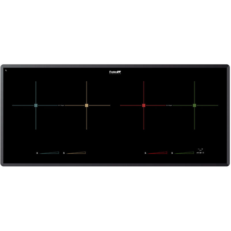 FOSTER  S4000 Noir Int&eacute;gr&eacute; 90 cm Plaque avec zone &agrave; induction 4 zone(s)
